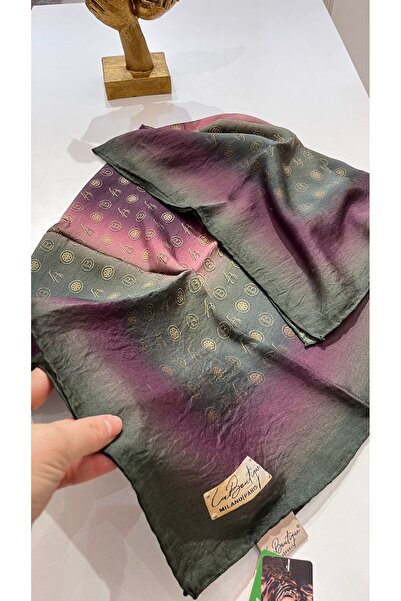 La Boutique Eşarp Bamboo Silk Cotton Summer Fall Cool Scarf