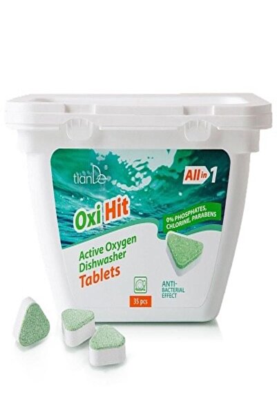TianDe Tablete cu oxigen activ pentru mașina de spălat vase.