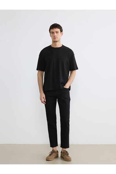 LC Waikiki Black 730 Carrot Fit Men's Jean Pants