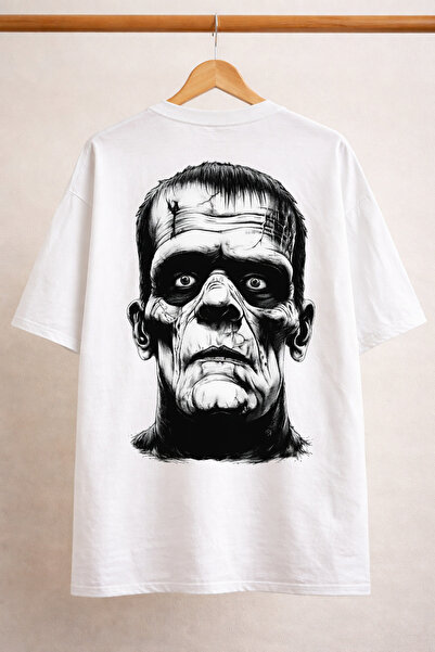 Home Frankenstein Printed Oversize T-Shirt