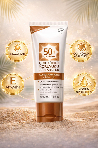 MAQYA KOZMETİK R.Paris Yüksek Koruyucu,Suya Dayanıklı,Evitamini,Güneş Koruyuc...