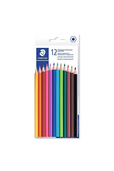 OEM STAEDTLER Hexagonal Colored Pencils Set - 12pcs