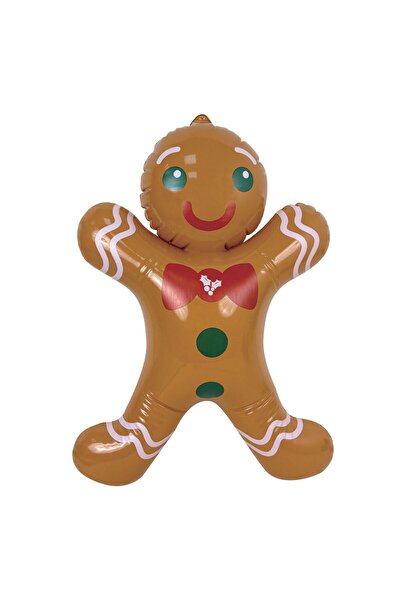 OEM Φουσκωτό Χριστουγεννιάτικο Στολίδι Μπισκότο 57 εκατοστά