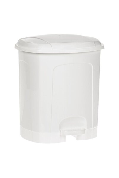 OEM White Plastic Trash Can 7L