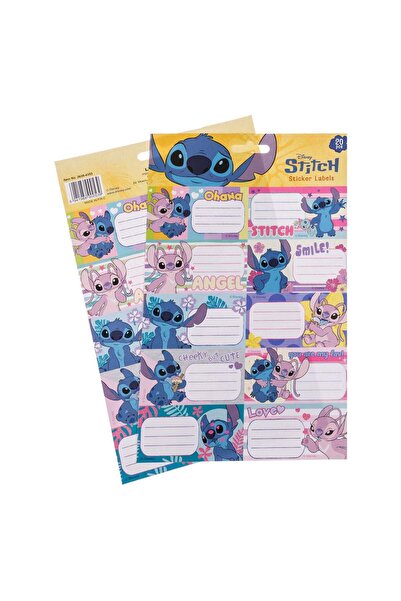 OEM Lilo & Stitch Sticker Labels 20pcs - 2F