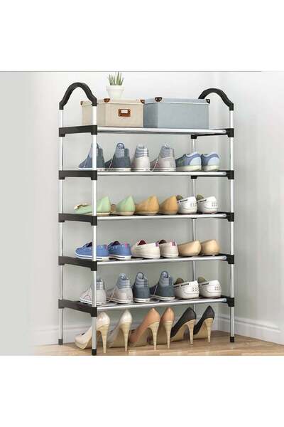OEM 5-Tier Shoe Rack 58x26x102cm