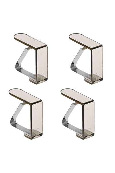 OEM Cleme din Plastic Maro Transparent cu Baza Metalica Fixare Fata de Masa -...