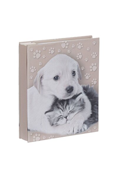 OEM Άλμπουμ Φωτογραφιών Κάστρο Σκύλος Γάτα 14,5x17 εκ. (50 θέσεις)