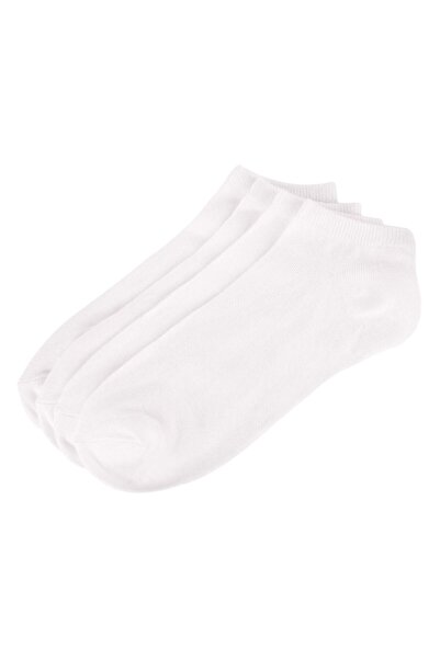 OEM Șosete pentru bărbați scurte, alb, set 4 perechi, mărimea 40-42 – confort...