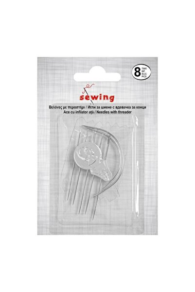 OEM Andrele de Cusut cu Dispozitiv de Introdus Ata - 8buc