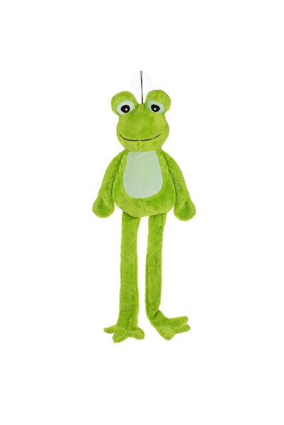 OEM Πράσινο βελούδινο παιχνίδι βάτραχος για σκύλους 80 εκατοστά