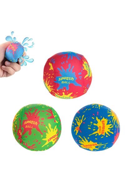 OEM Υφασμάτινες μπάλες σε στυλ ακουαρέλας Ø8 εκατοστά - 3 τεμάχια