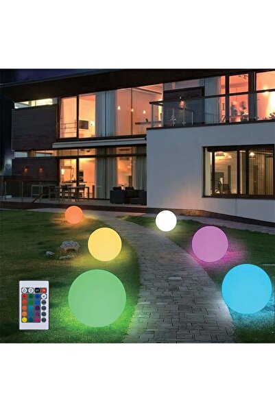 OEM Solar LED Lamp Multicolor Sphere with Remote Control Ø30 centimeters