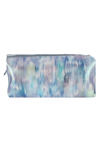 OEM Holographic Blue Tube Pencil Case 22x8x8cm