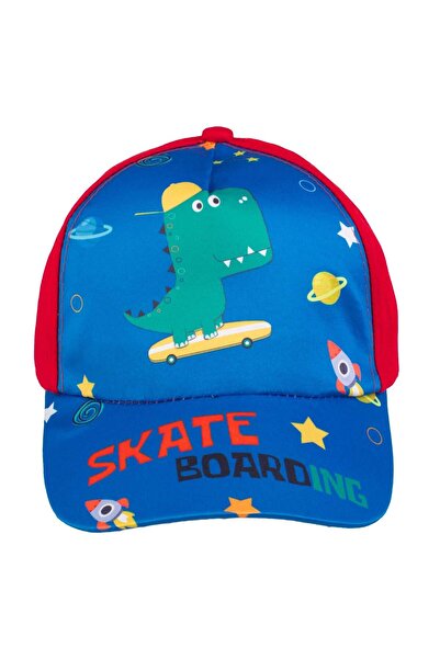 OEM Blue Dinosaur Skate Hat for Babies
