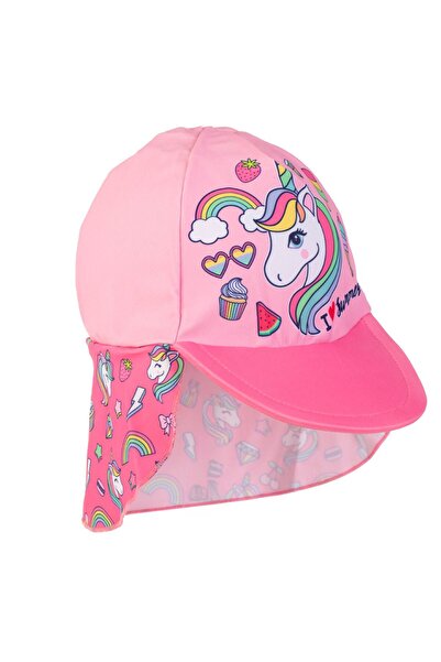 OEM Pink Safari Hat with Unicorn Pattern for Kids