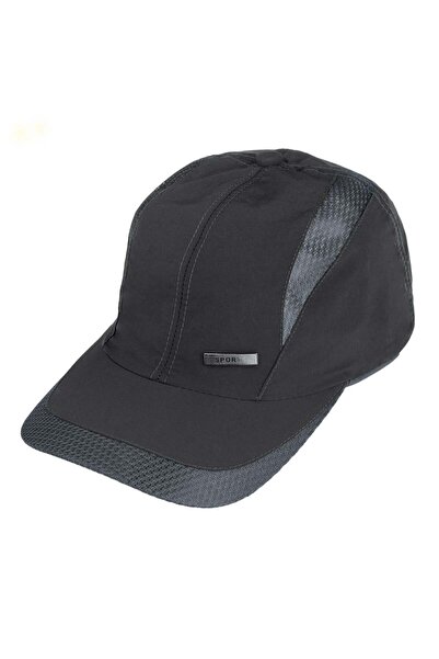 OEM Sapca Gri cu Plasa Vinieta Metalica "SPORT" pentru Barbati