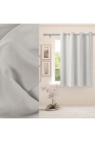 OEM Decorative Window Curtain with Rings Ecru 140x140cm