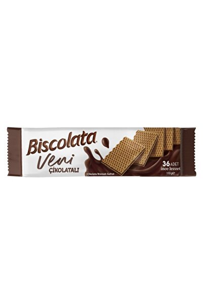 Biscolata Veni Gofret Çikolatalı 110 Gr