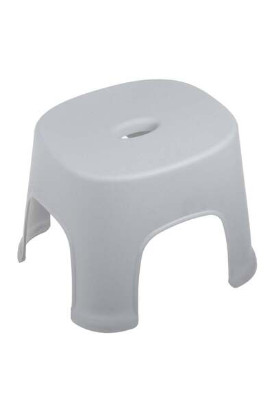 OEM Gray Plastic Stool 35x30x27.2 centimeters