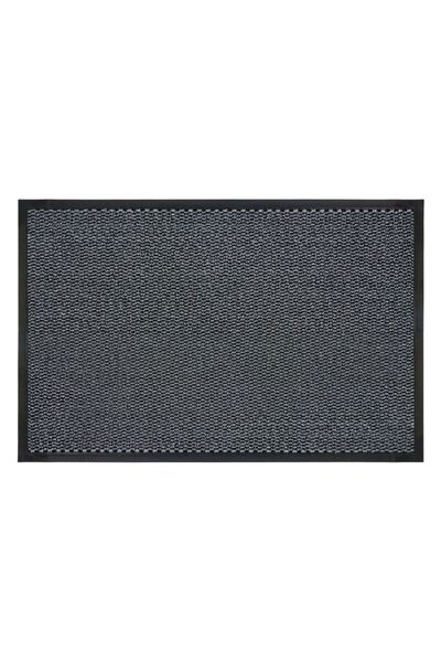 OEM Γκρι-μαύρες ρίγες πατάκι εισόδου 80x50εκ.