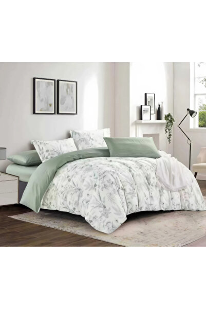 Aster Double Sided Printed Comforter Set 6 Pieces - 02