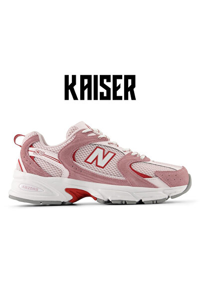 New Balance 530 Lifestyle Kadın Pembe Beyaz Spor Ayakkabı - U5304GM