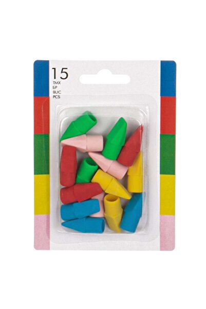 OEM Radiere Topper de Diferite Culori pentru Creioane - 15buc