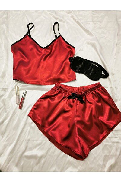 Sandrada SD Elegant red tank top and shorts set