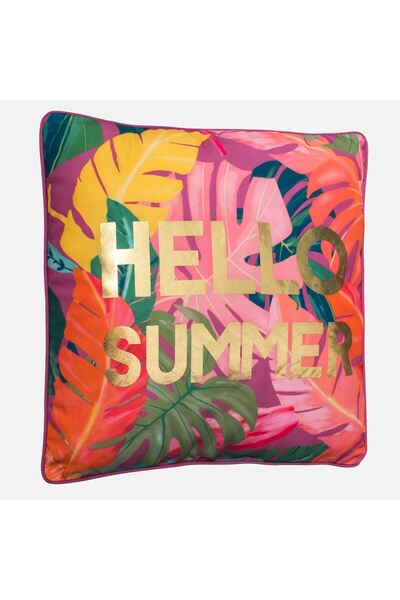 OEM Coral Summer Pillow 40x40cm