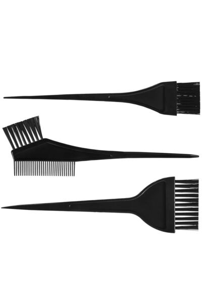 OEM Hair Dye Comb & Brush Set - 3 pcs.