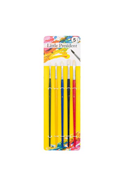 OEM Flat Tip Painting Brush Set - 5 pcs