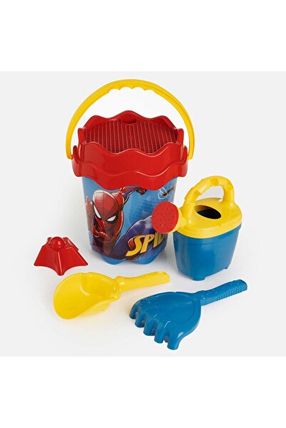 OEM Πετσέτα θαλάσσης Σπάιντερμαν Ø16x20εκ. & 4 Αξεσουάρ