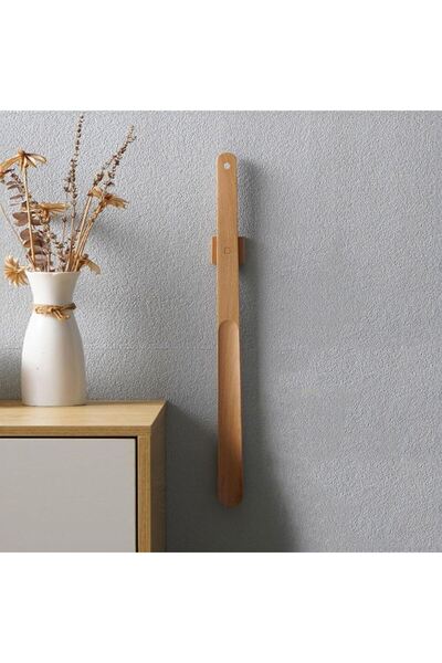 OEM Brown Wooden Shoe Rack with Magnetic Base 54 centimeters