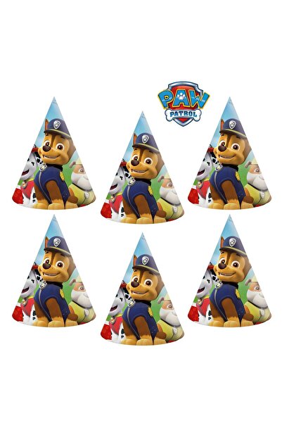 OEM Πάου Πάτρολ 2 Χρωματιστά Χάρτινα Κράνη Πάρτι 16 εκατοστά - 6 τεμάχια