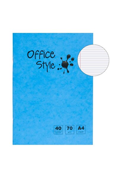 OEM Τετράδιο Μαθητικό Α4 Dictando Τιρκουάζ - 40Φ