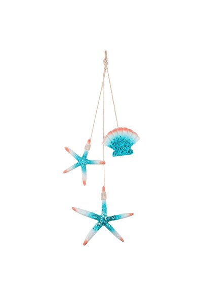 OEM Hanging Decoration with Starfish and Shells 43cm