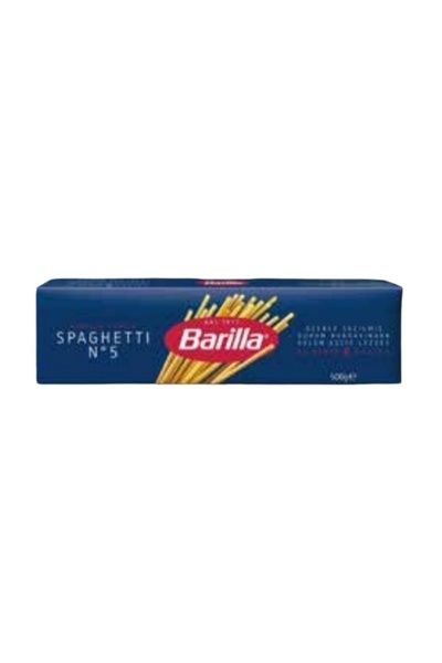 Barilla Spaghetti/Spagetti N.5 Makarna 500 GR.