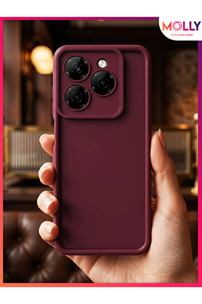 Molly Cherry Rotten Edges Thick Pan Silicone Case for Tecno Spark Go 2024