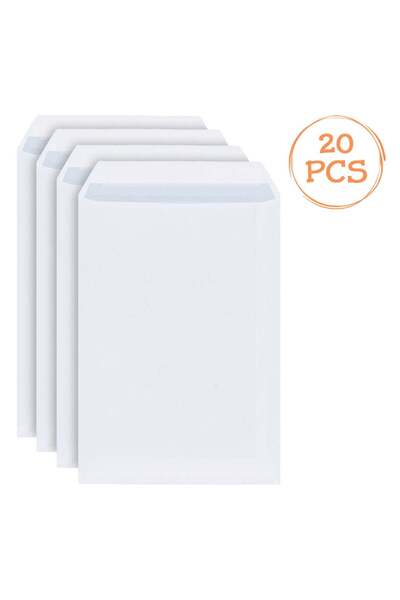 OEM Plicuri Albe de Corespondenta 16.2x22.9 centimetri - 20buc