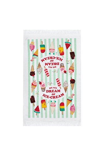 OEM Ice Cream Cotton Kitchen Towel 60x35cm