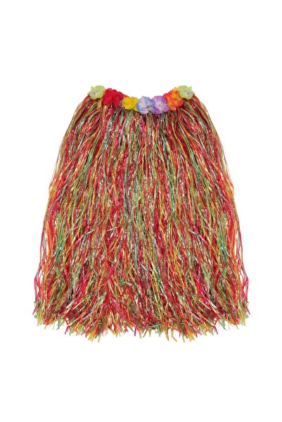 OEM Αξεσουάρ Κοστουμιών Πολύχρωμη Χαβανέζικη Φούστα 80 εκατοστά