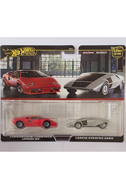 HOT WHEELS Premium Car Culture Spettacolare Lamborghini Countach LP5000 QV ve...