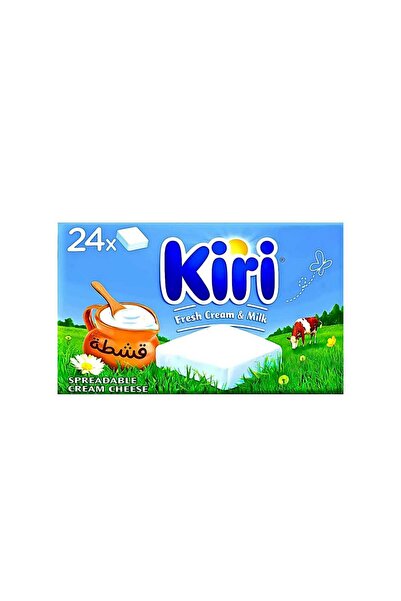 Kiri مربعات الجبن، كريمة طازجة وحليب، 24 قطعة