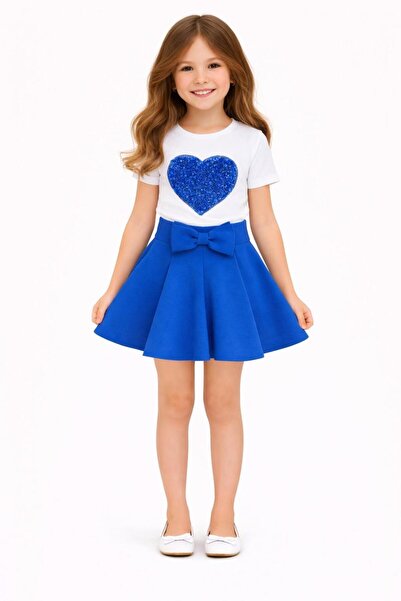 Nacar 23 Nisan 29 Ekim Gösteri Kıyafeti Kız Çocuk Modeli Badi Dalgıç Etek Alt...