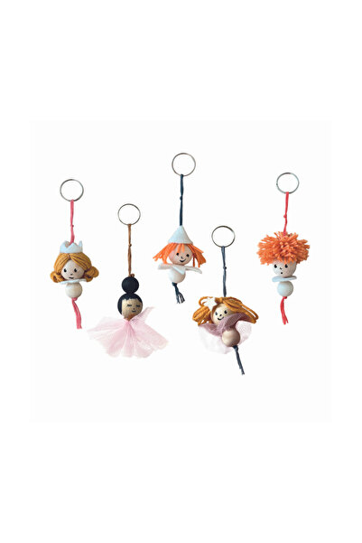 Egmont Toys DIY Doll Keychain Set,