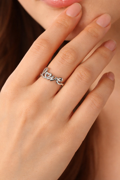 MRK Women's Love Love Lover Ring