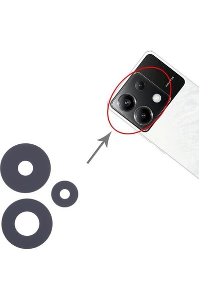 AXYA Camera Glass Compatible with Poco X6 5g Imported 23122Pcd1G 23122Pcd1I