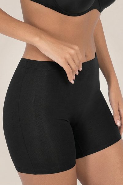 SCOPİ Premium Series Women's Laser Cut Seamless Mini Boxer Shorts Corset Leggings Waist Belly Leg Slimming Firming Shaper Instant Fit Look Sauna Effect Non-Slip 2 Sizes Support Slimming
