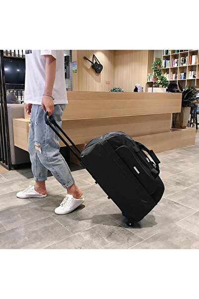 FLYPRO Rolling Duffle Bag with Wheels and Handle Carry on Bag with Detachable...